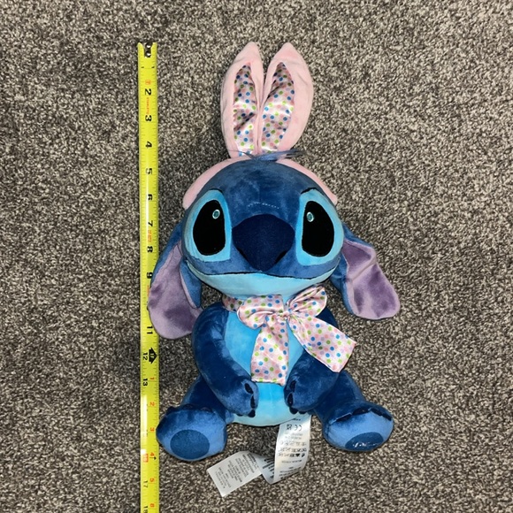 Disney Parks Easter 2023 Stitch Bunny Ears Plush Stuffed Animal - Picture 6 of 6